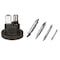 Hhip Optical Punch Set & 4 Piece High Speed Steel Center Drill Set No 1-No 4 8600-4122 - alternate 1